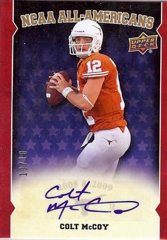2011 Upper Deck University of Texas - All-Americans Autographs #AA-CM Colt McCoy Front