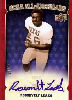 2011 Upper Deck University of Texas - All-Americans Autographs #AA-RL Roosevelt Leaks Front
