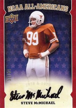 2011 Upper Deck University of Texas - All-Americans Autographs #AA-SM Steve McMichael Front
