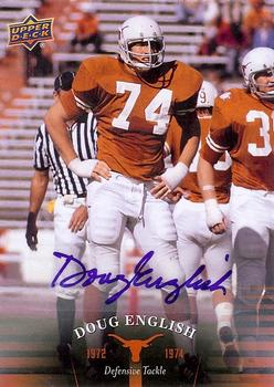 2011 Upper Deck University of Texas - Autographs #26 Doug English Front