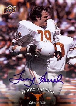 2011 Upper Deck University of Texas - Autographs #41 Terry Tausch Front