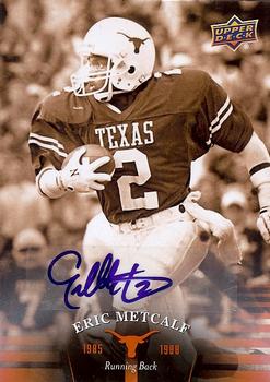 2011 Upper Deck University of Texas - Autographs #48 Eric Metcalf Front