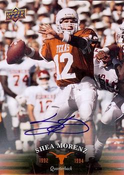 2011 Upper Deck University of Texas - Autographs #58 Shea Morenz Front