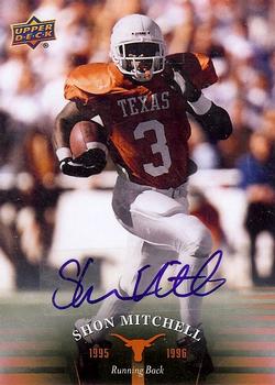 2011 Upper Deck University of Texas - Autographs #61 Shon Mitchell Front