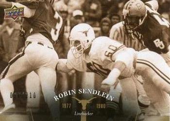2011 Upper Deck University of Texas - Gold #38 Robin Sendlein Front