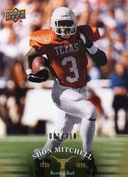 2011 Upper Deck University of Texas - Gold #61 Shon Mitchell Front