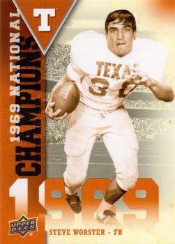 2011 Upper Deck University of Texas - National Champions #NC-SW Steve Worster Front