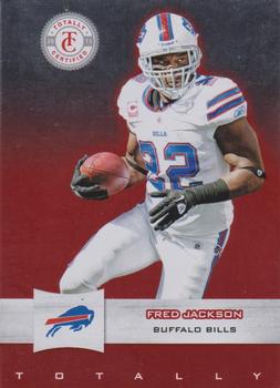 2011 Panini Totally Certified #1 Fred Jackson Front