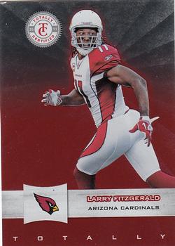 2011 Panini Totally Certified #100 Larry Fitzgerald Front