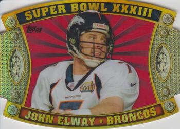 2011 Topps - Super Bowl Legends Giveaway Die Cut #SB-6 John Elway Front