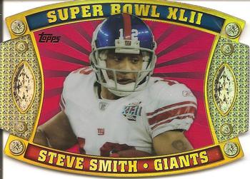 2011 Topps - Super Bowl Legends Giveaway Die Cut #SB-43 Steve Smith Front