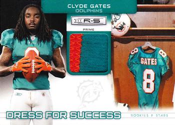 2011 Panini Rookies & Stars - Dress for Success Jerseys #36 Clyde Gates Front