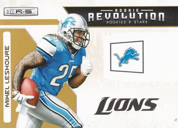 2011 Panini Rookies & Stars - Rookie Revolution Gold #5 Mikel Leshoure Front
