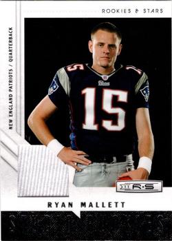 2011 Panini Rookies & Stars - Studio Rookies Materials #18 Ryan Mallett Front