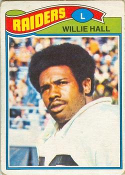 1977 Topps Mexican #198 Willie Hall Front
