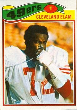 1977 Topps Mexican #247 Cleveland Elam Front