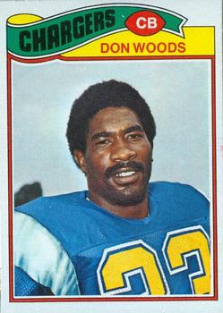 1977 Topps Mexican #248 Don Woods Front
