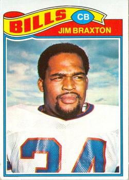 1977 Topps Mexican #252 Jim Braxton Front