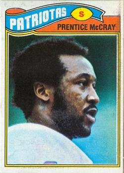 1977 Topps Mexican #272 Prentice McCray Front