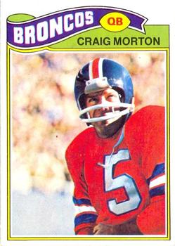 1977 Topps Mexican #27 Craig Morton Front
