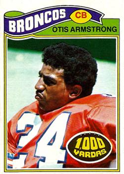 1977 Topps Mexican #285 Otis Armstrong Front