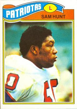 1977 Topps Mexican #356 Sam Hunt Front