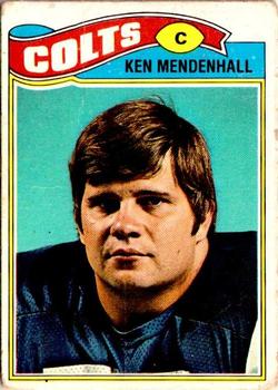 1977 Topps Mexican #13 Ken Mendenhall Front