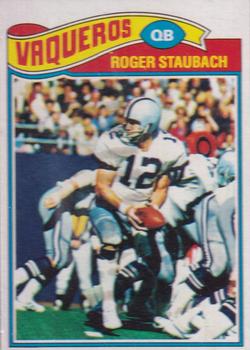 1977 Topps Mexican #45 Roger Staubach Front