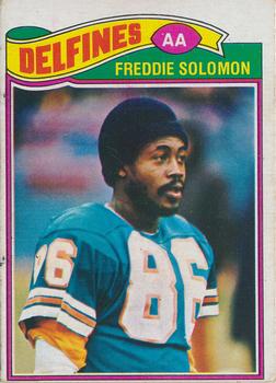 1977 Topps Mexican #54 Freddie Solomon Front