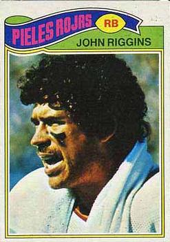1977 Topps Mexican #55 John Riggins Front