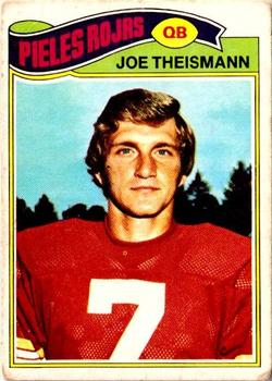 1977 Topps Mexican #74 Joe Theismann Front