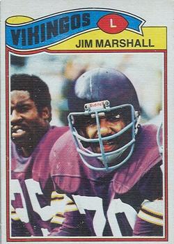 1977 Topps Mexican #105 Jim Marshall Front