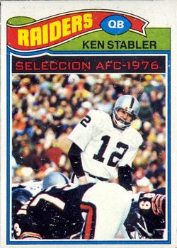 1977 Topps Mexican #110 Ken Stabler Front