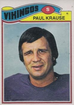 1977 Topps Mexican #125 Paul Krause Front