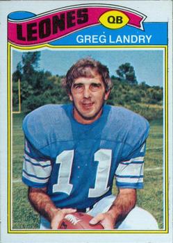1977 Topps Mexican #136 Greg Landry Front