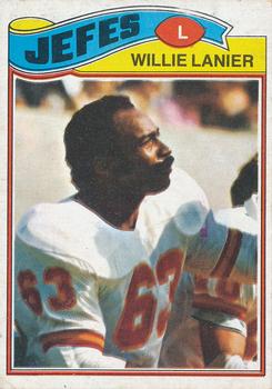 1977 Topps Mexican #155 Willie Lanier Front