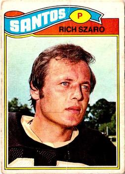 1977 Topps Mexican #182 Rich Szaro Front