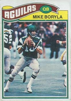 1977 Topps Mexican #183 Mike Boryla Front