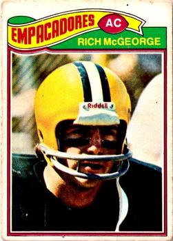 1977 Topps Mexican #187 Rich McGeorge Front