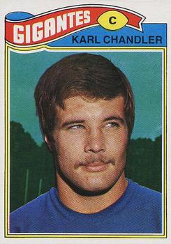 1977 Topps Mexican #236 Karl Chandler Front
