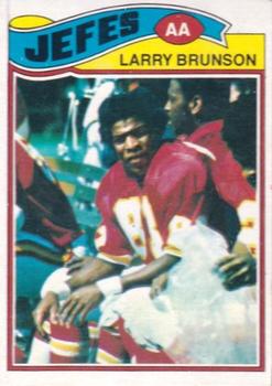 1977 Topps Mexican #244 Larry Brunson Front