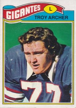 1977 Topps Mexican #258 Troy Archer Front