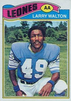 1977 Topps Mexican #286 Larry Walton Front