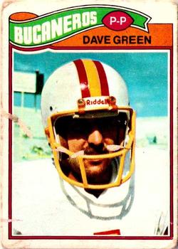 1977 Topps Mexican #338 Dave Green Front