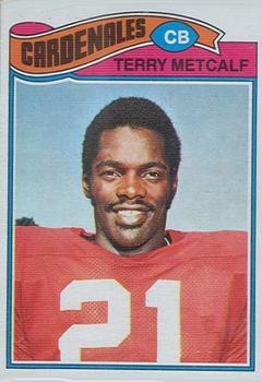 1977 Topps Mexican #345 Terry Metcalf Front
