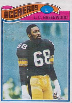 1977 Topps Mexican #355 L.C. Greenwood Front