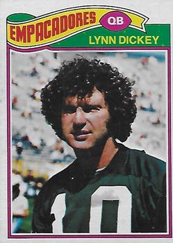 1977 Topps Mexican #376 Lynn Dickey Front