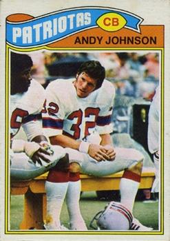 1977 Topps Mexican #401 Andy Johnson Front
