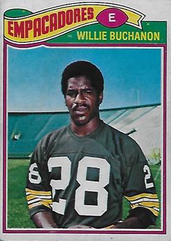 1977 Topps Mexican #402 Willie Buchanon Front