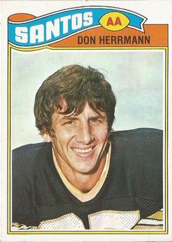 1977 Topps Mexican #428 Don Herrmann Front